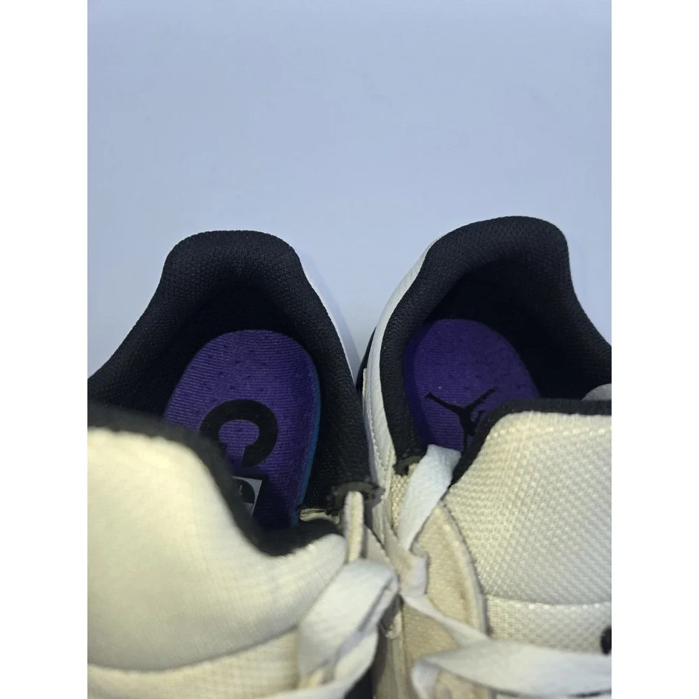 Nike Air Jordan CMFT Low Top Shoes Men's Size 11 White Purple - DN4180-105
